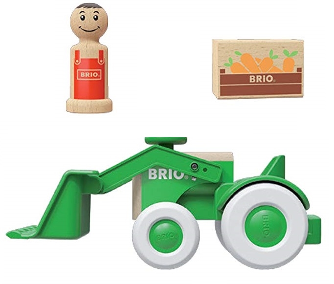 Игровой набор из серии Мой родной дом - Трактор с морковкой, 3 элемента  